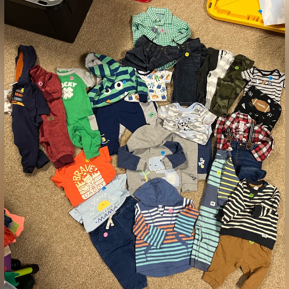 Baby lot of 6-9 month clothing